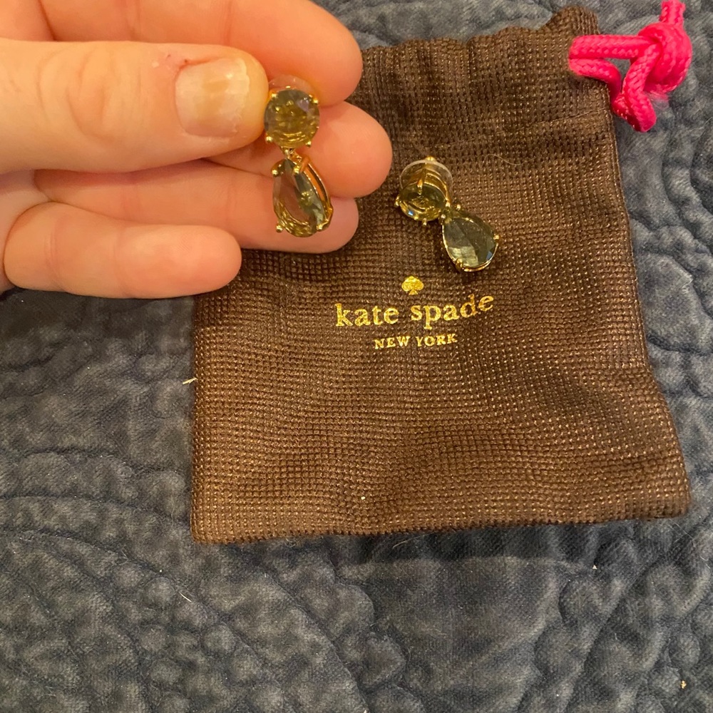 Kate spade drop earrings.